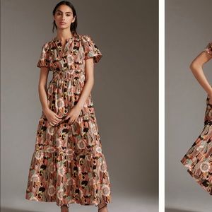 Anthropologie Somerset Maxi Dress Size M